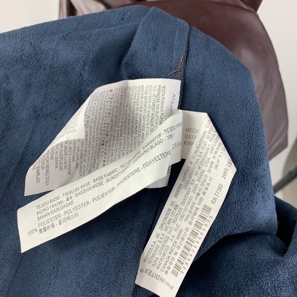 Zara Faux Leather Brown Pleated Full Maxi Skirt - Picture 10 of 11